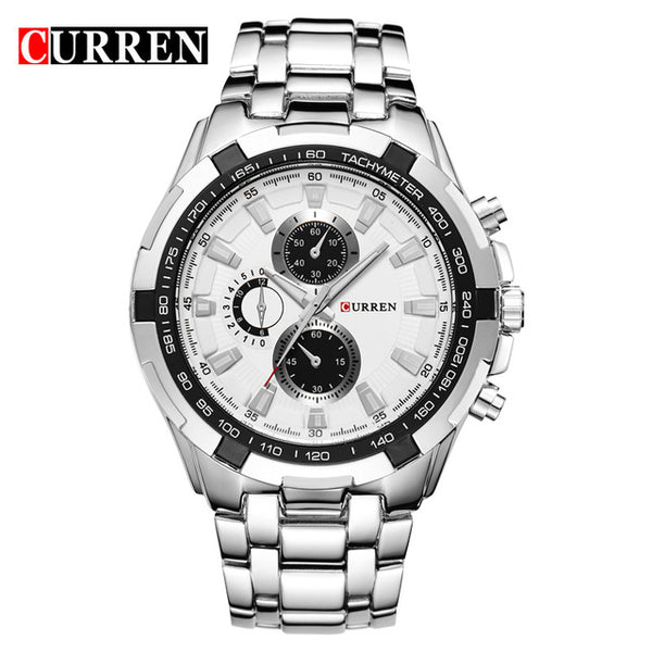 Men quartz TopBrand  Analog  Watch Waterproof