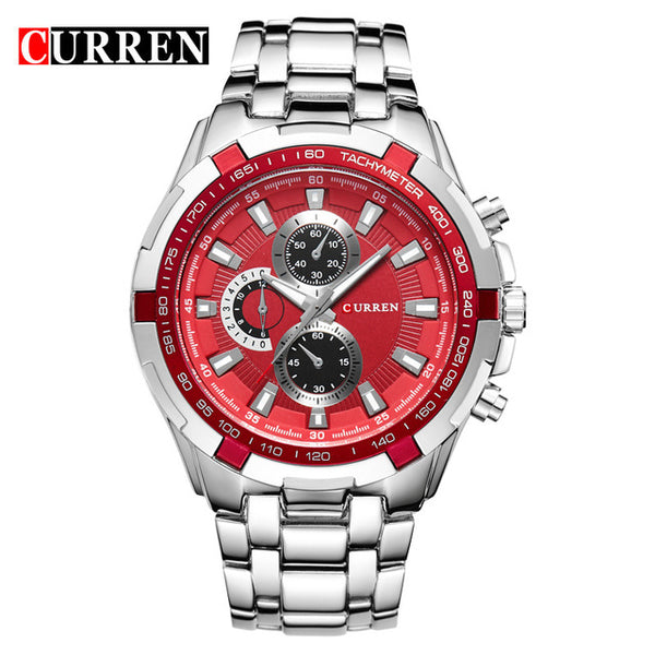 Men quartz TopBrand  Analog  Watch Waterproof