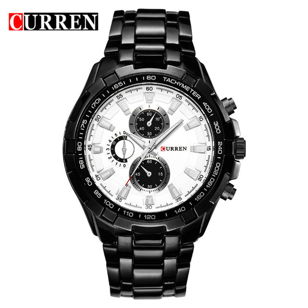 Men quartz TopBrand  Analog  Watch Waterproof