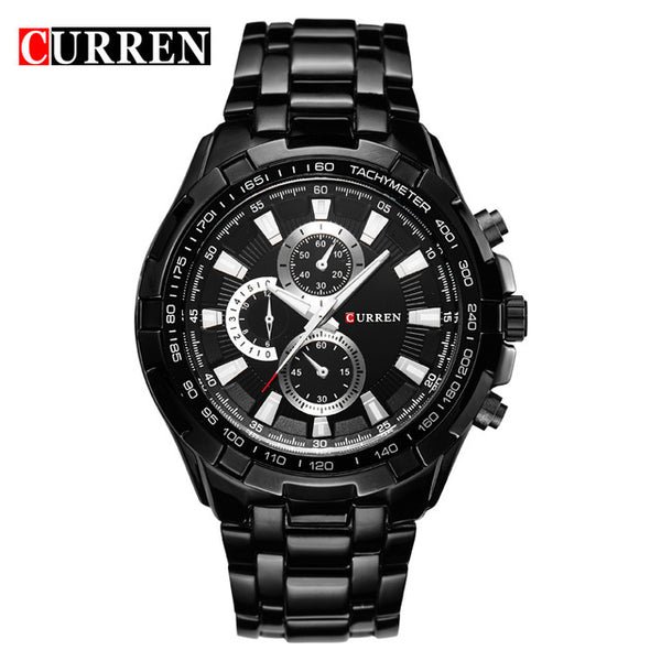 Men quartz TopBrand  Analog  Watch Waterproof