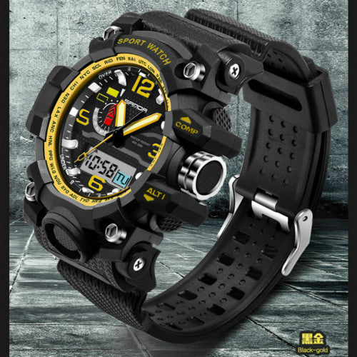 2017 New Brand SANDA G Style Men Military Digital-watch