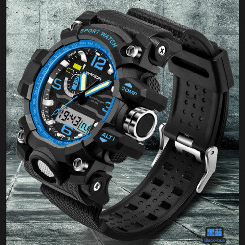 2017 New Brand SANDA G Style Men Military Digital-watch