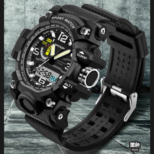 2017 New Brand SANDA G Style Men Military Digital-watch