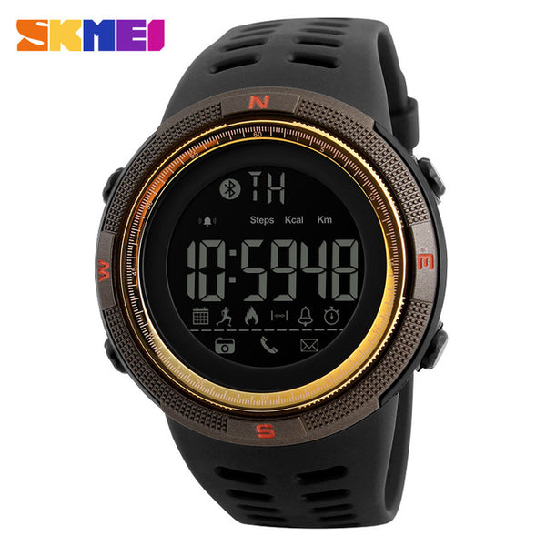 SKMEI Men Smart Watch Calories Pedometer Reminder