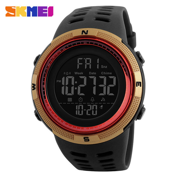 SKMEI Waterproof Mens Watches New Fashion Casual LED Digital