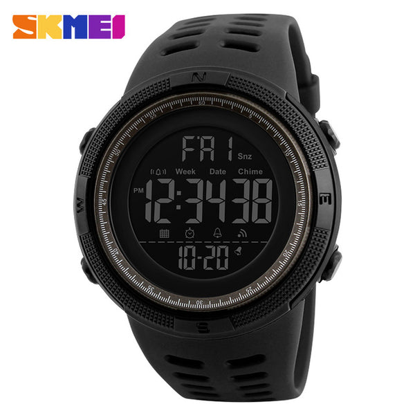 SKMEI Waterproof Mens Watches New Fashion Casual LED Digital