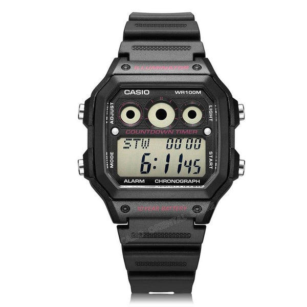 Relogio Men Sport Large Dial Digital Watch