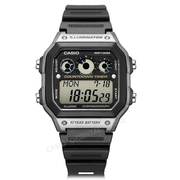 Relogio Men Sport Large Dial Digital Watch