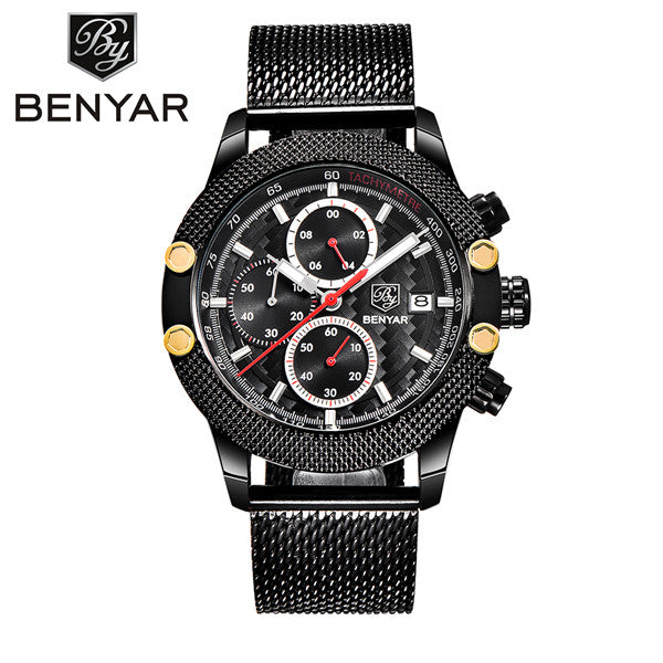 BENYAR Sport Chronograph Fashion Watches