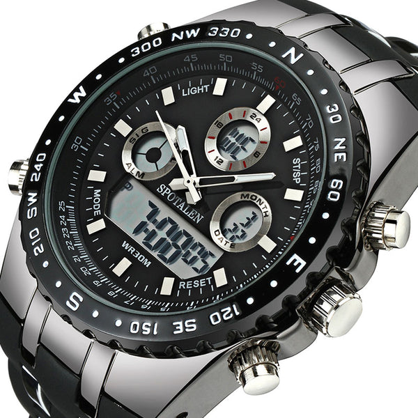 SPOTALEN Sport Military Men Digital Watch