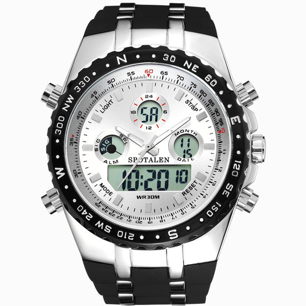 SPOTALEN Sport Military Men Digital Watch