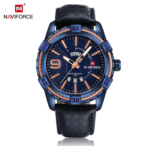 NAVIFORCE Top Luxury Brand Men Quartz Watch