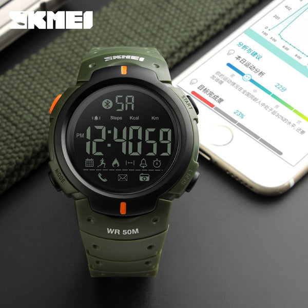 Bluetooth Calorie Pedometer Smart Watch