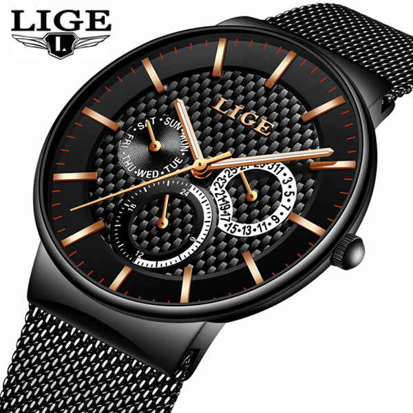 Luxury Quartz Waterproof Sport Watch